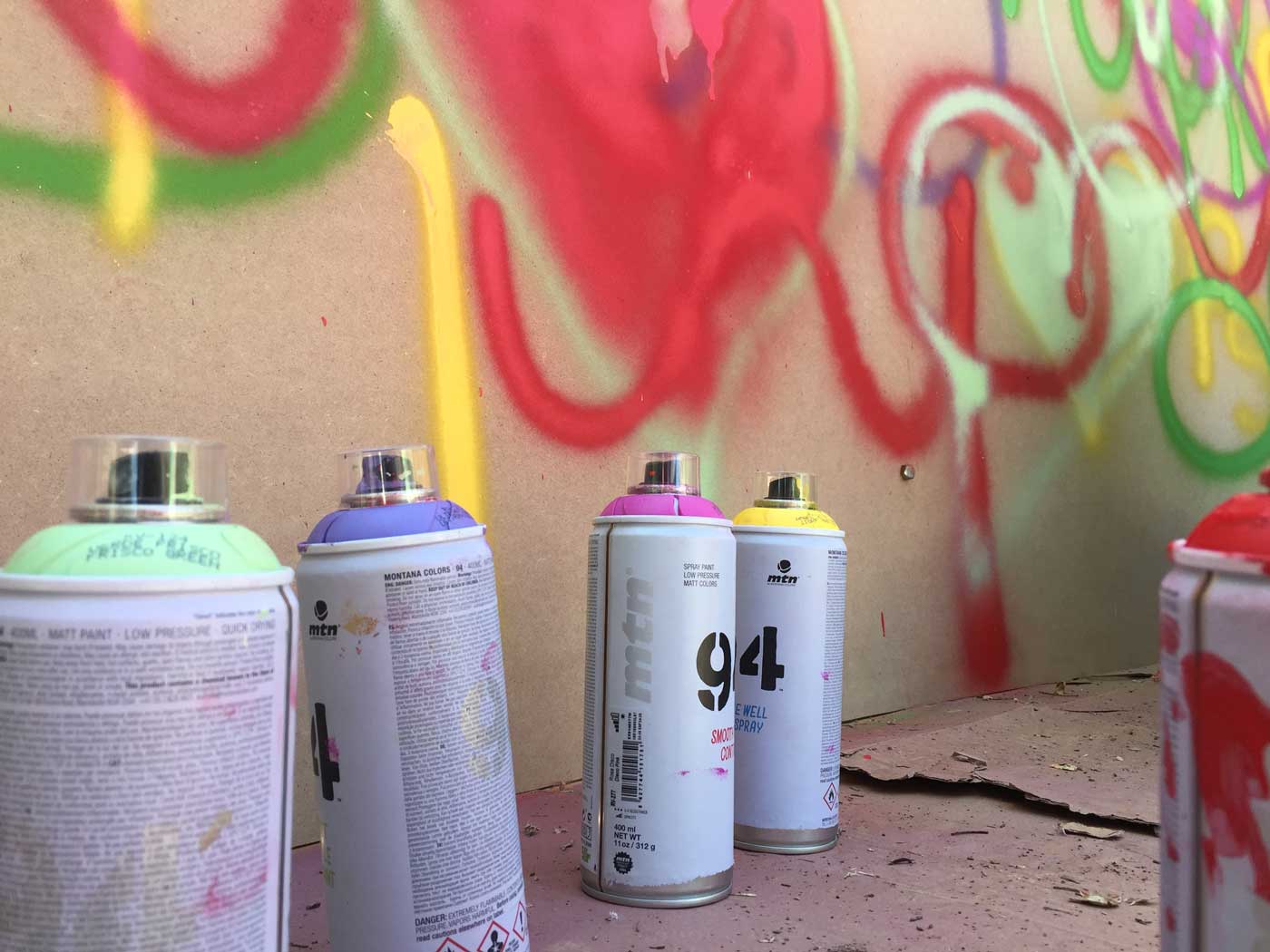 Taller de graffiti para niños,adolescentes, adultos.